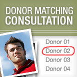 Donor Matching Consultation ad